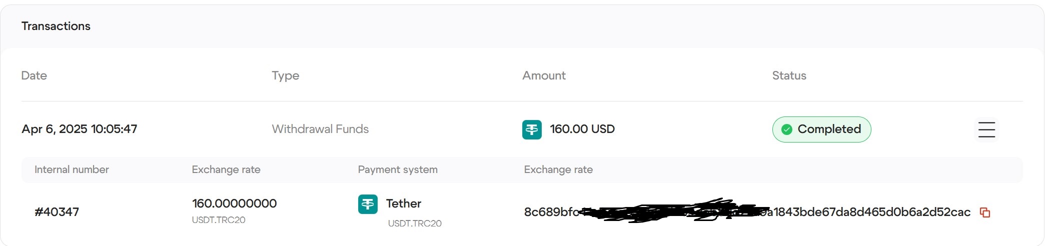 Get $160 investment return from maoglobal，Manual payment